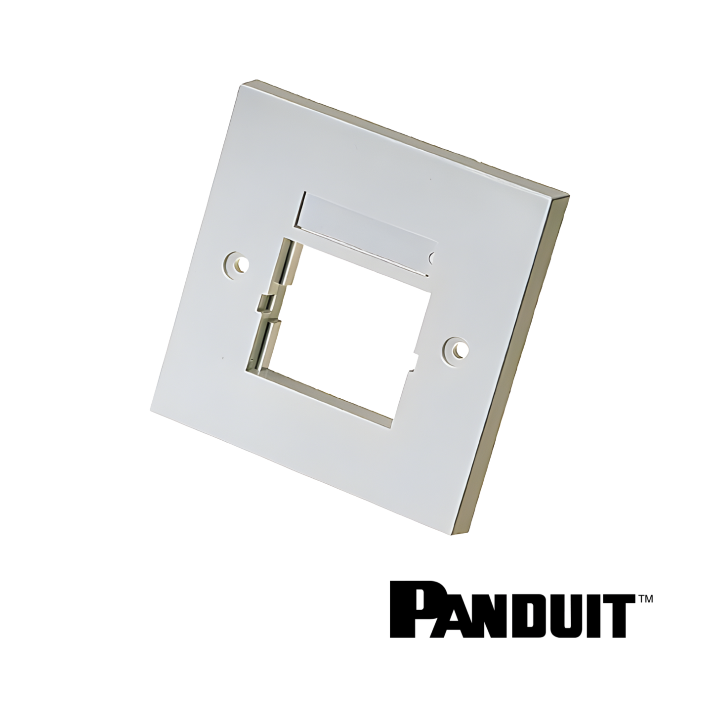 Image of PANDUIT NetKey Faceplate Frame 86mm x 86mm | With Label (PT-CBUKAWY)