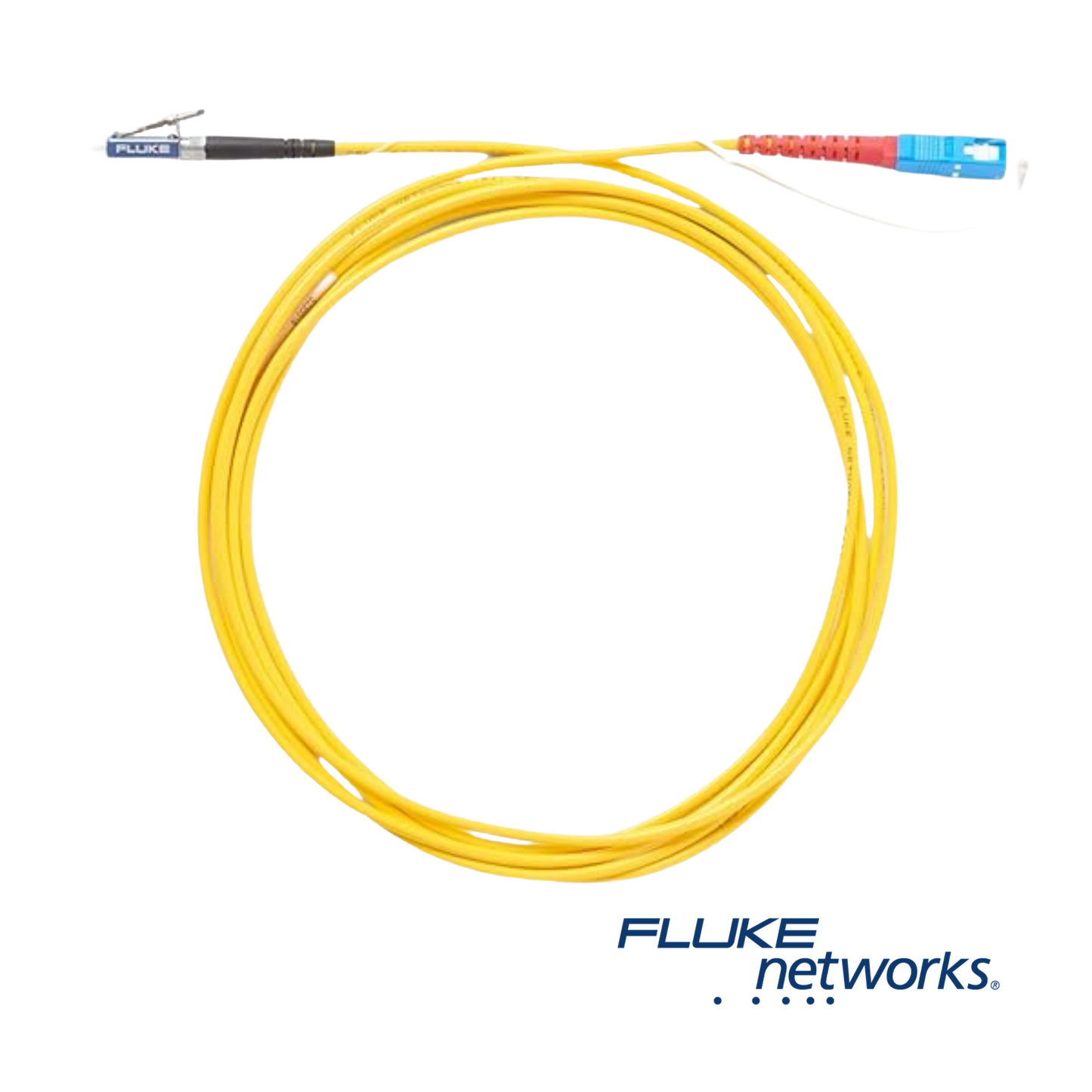 Image of Fluke Networks Singlemode SC-LC Test Reference Cord (Metal LC) (SRC-9-SCLC-M)