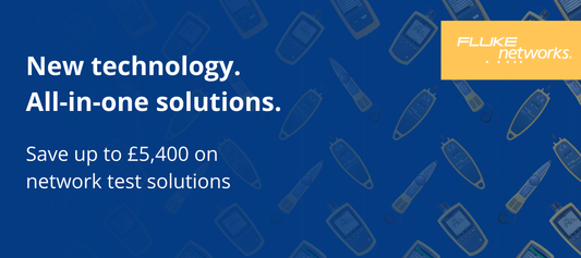 Fluke Networks: New technology, All-in-one solutions.