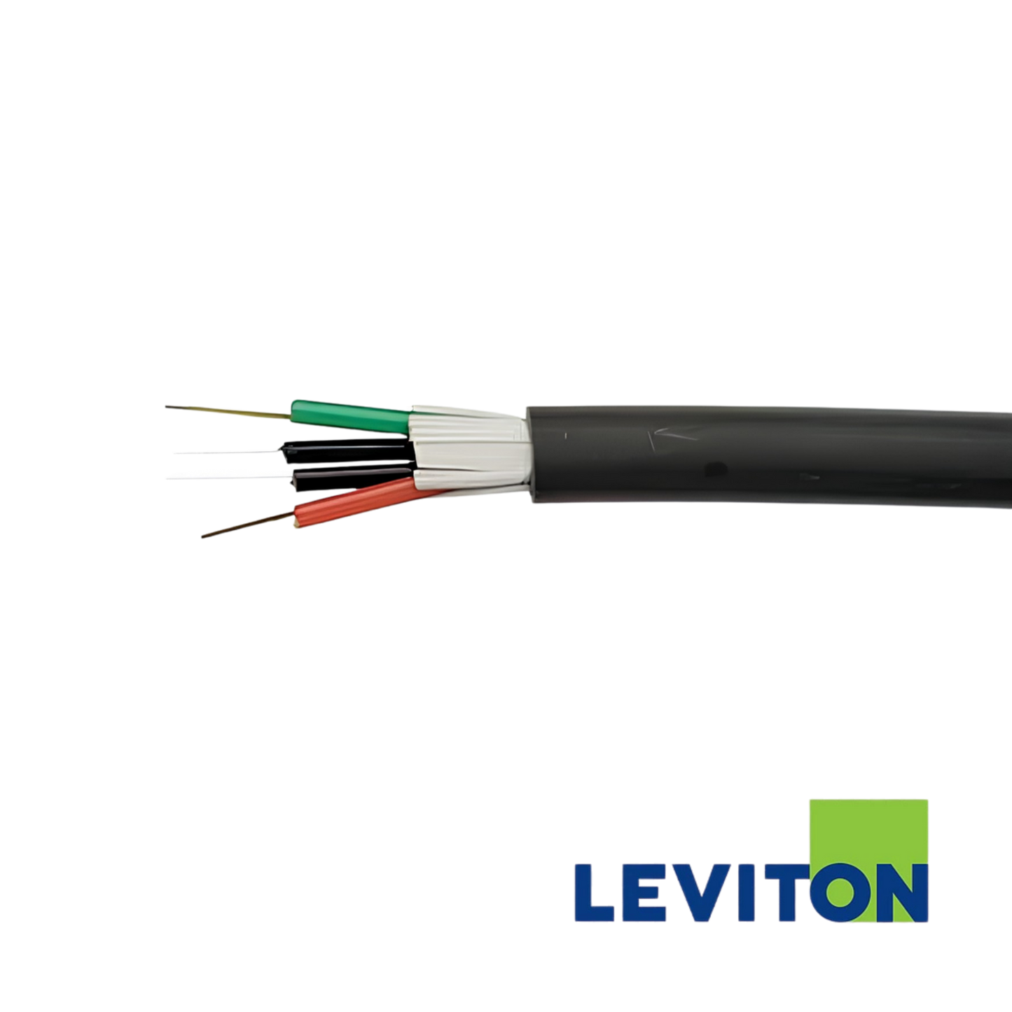 Image of Leviton Duct Grade MLT - 8 Element 8X12 Universal - OM3 / 96 Fibre - Euroclass Eca (3-96-MLT-IX-ECA-BK-B)