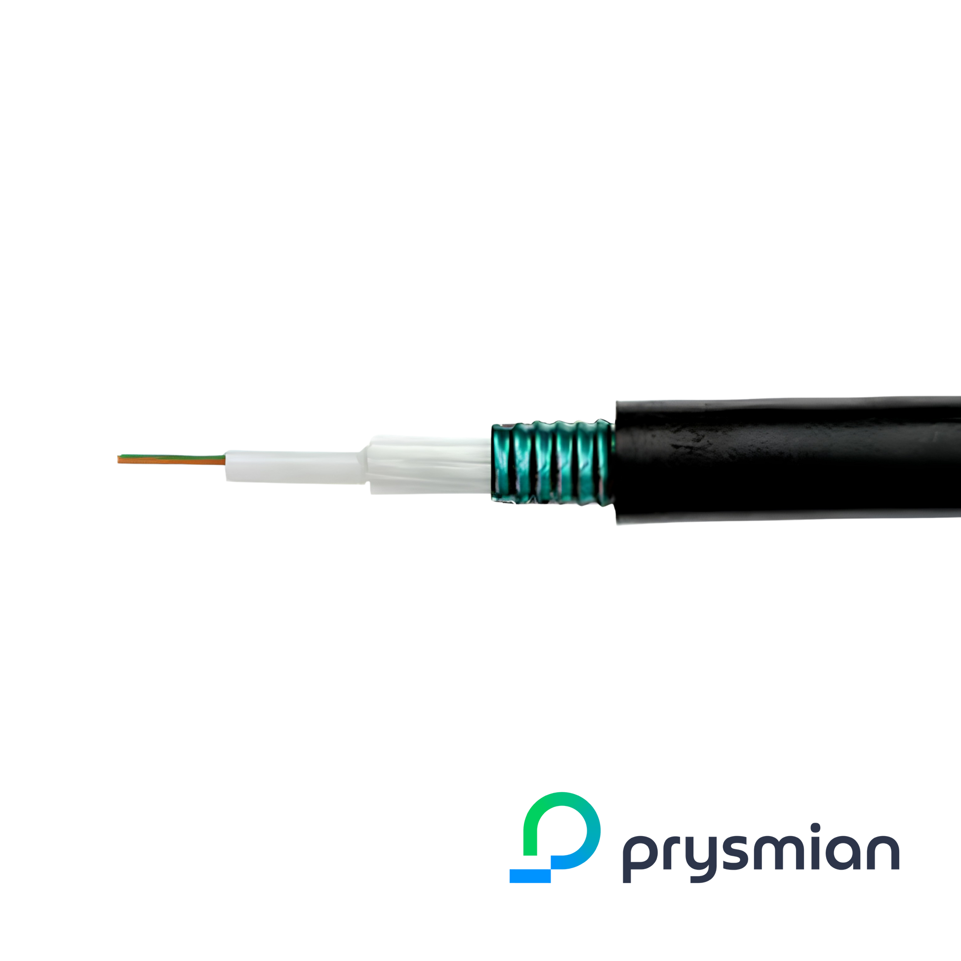 Image of Draka OM2 8 Core Loose Tube Cable, CST Armour, Eca, Black (5-08-LT-CST-IX-ECA-BK-NN)