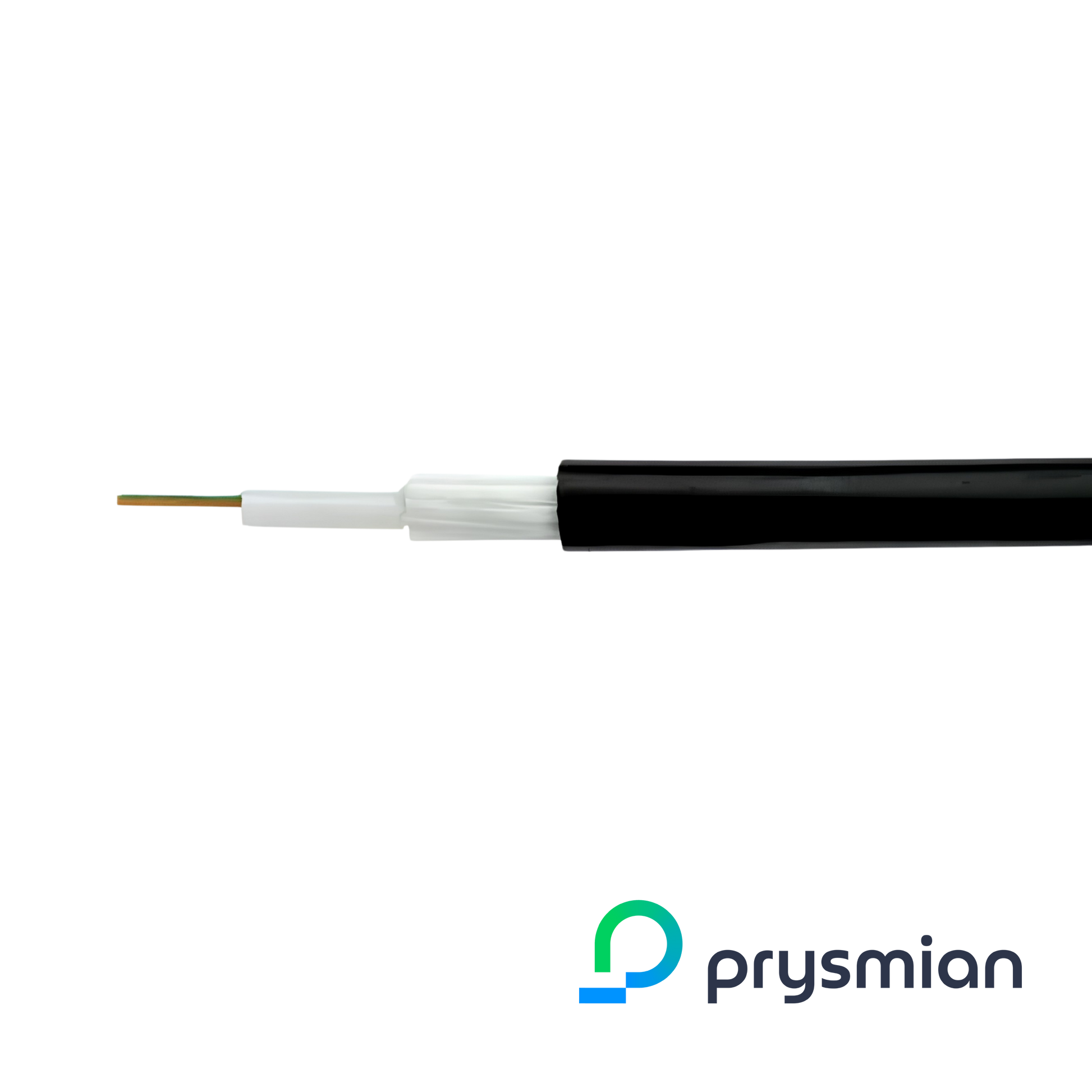 Image of Draka OM2 12 Core Loose Tube Cable, Eca, Black (5-12-LT-IX-ECA-BK-NN)