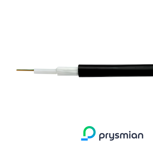 Image of Draka OM2 12 Core Loose Tube Cable, Eca, Black (5-12-LT-IX-ECA-BK-NN)