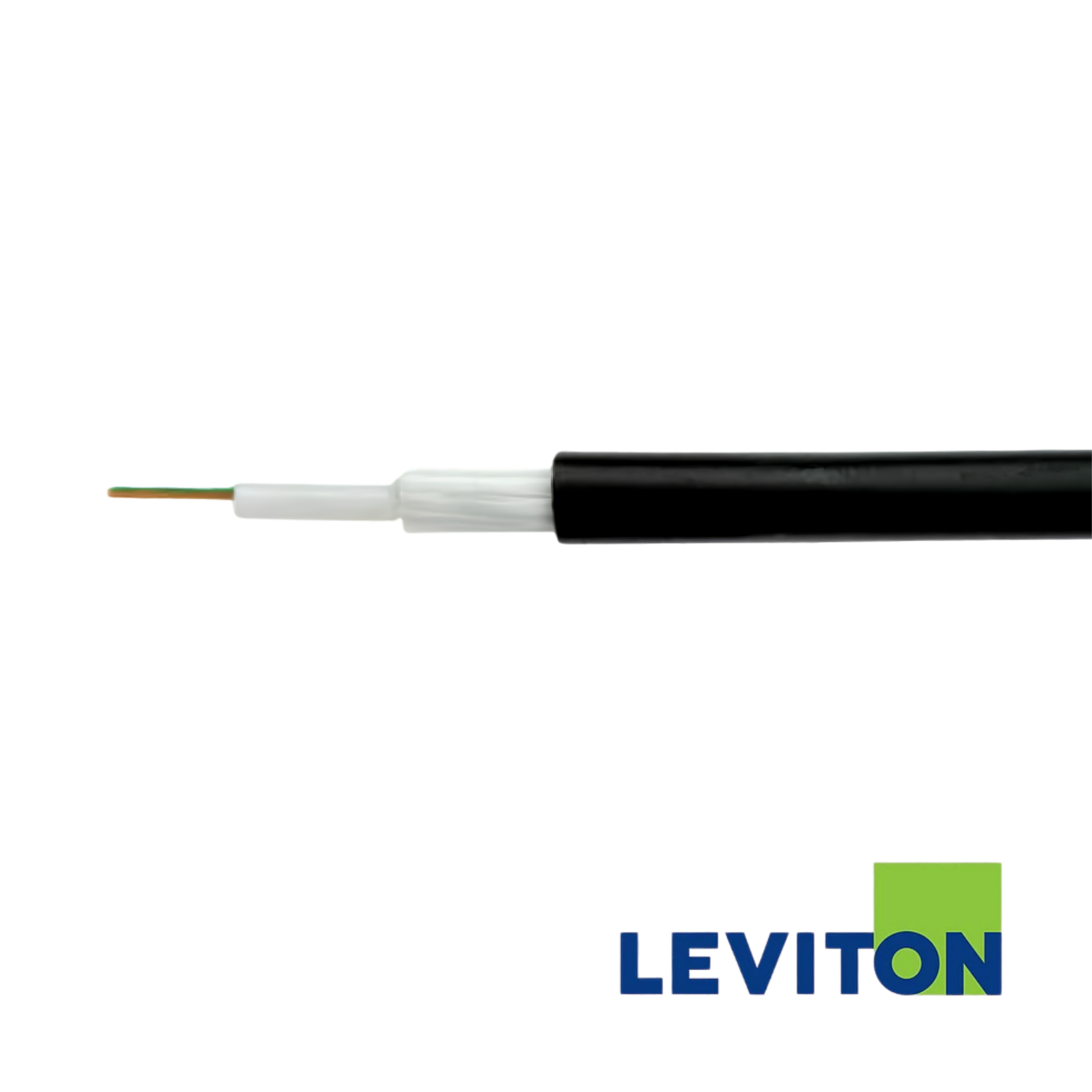 Image of Leviton 24 Core OM2 50-125um Loose Tube Cable, CST Armour LSZH, Ext (5-24-LT-CST-IX-BK-B)