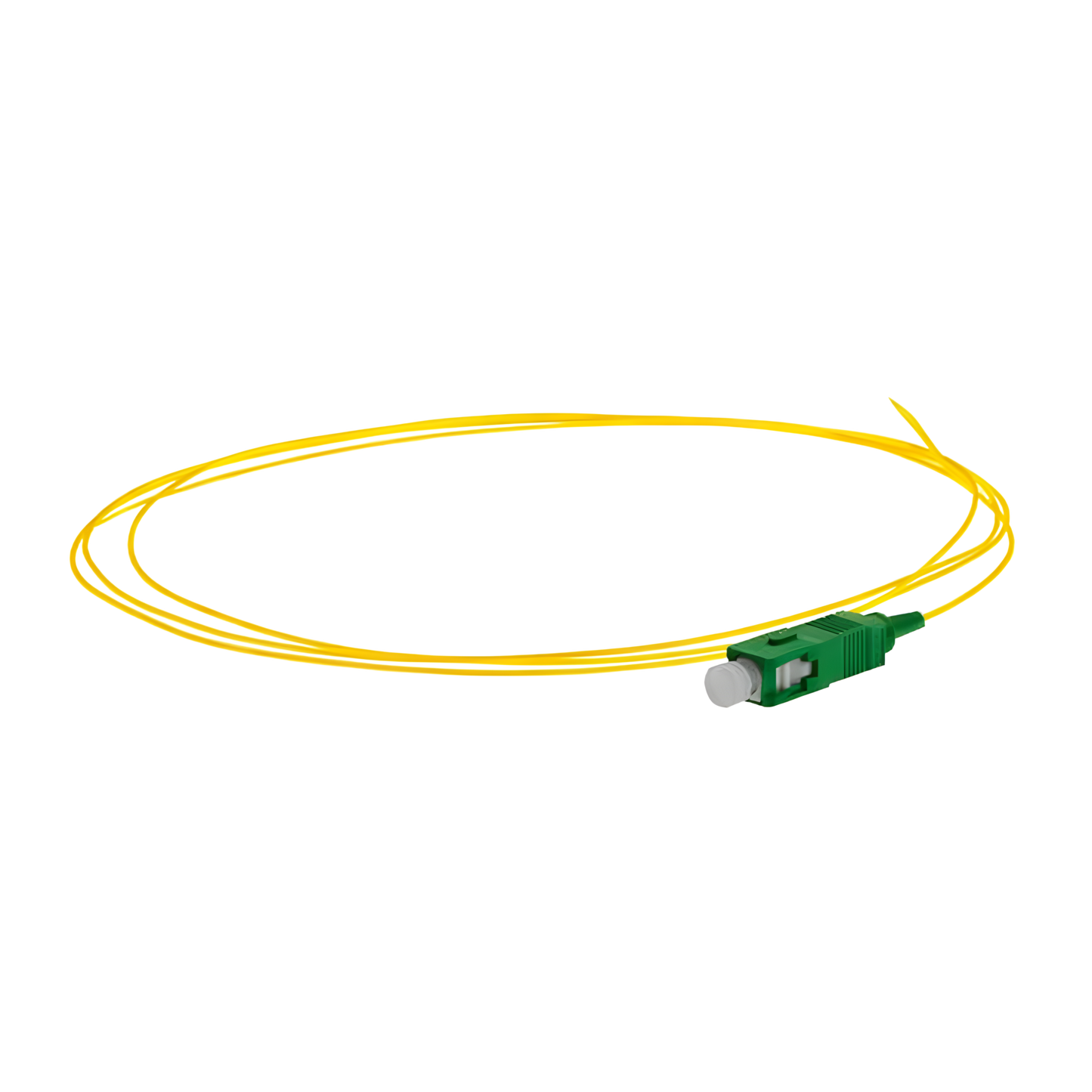 Image of SM UPC Fibre Optic Pigtails 12Pack - Selector (9-PG-SCA-1-YW-PK12)
