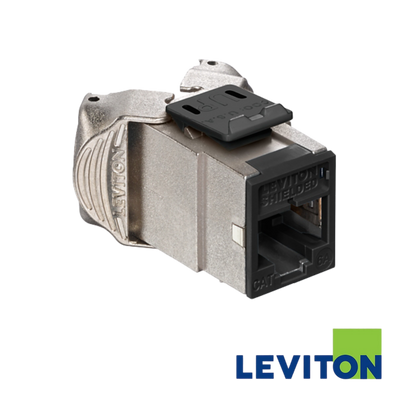 LEVITON Atlas X1 Cat6A Quickport Jack | Shielded