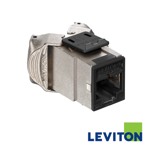 LEVITON Atlas X1 Cat6A Quickport Jack | Shielded