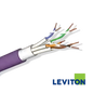 Image of LEVITON Cat6A 23AWG U/FTP Cable | Violet | 305M | Eca (BR-AC6U-FTP-HF1-ECA-RLX-305VT)
