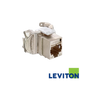 Image of LEVITON AX0 Cat6A Quickport Jack | UTP (BR-AX6AU-GE6)