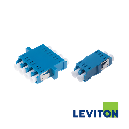 Image of LEVITON LC Fibre Optic Adaptor (BR-BHCLCMM001)