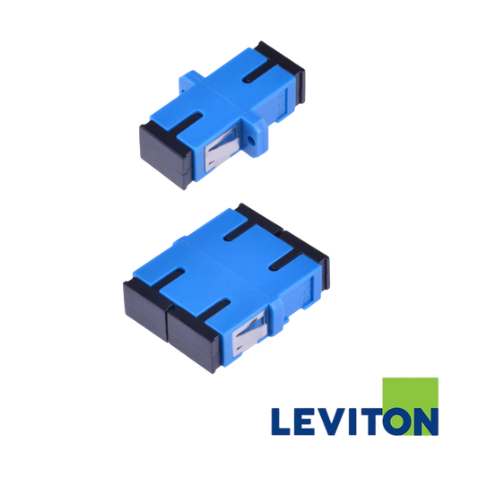 Image of LEVITON SC Fibre Optic Adaptor (BR-BHCSCSM001)