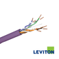 Image of LEVITON Cat5e 24AWG U/UTP Cable | Violet | 305M Box| Eca (BR-GPU-HF1-ECA-RLX-305VT)