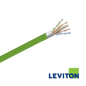 Image of LEVITON Cat6A SST U/UTP Cable | LSHF/LSZH | Green | 305m | Cca (BR-SST-CCA-B305GN)