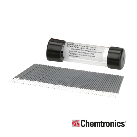 Image of Chemtronics 2.5mm Economical Foam Cleaning Swabs - Pack 50 (CM-48042F)