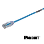 Image of PANDUIT Cat6 28AWG Small Diameter Patch Cord | UTP | Blue (Cat6 28AWG Small Diameter Patch Cord  UTP  Blue)