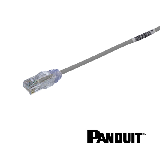 Image of PANDUIT Cat6 28AWG Small Diameter Patch Cord | UTP | Grey | Selector (Cat6 28AWG Small Diameter Patch Cord  UTP Grey)