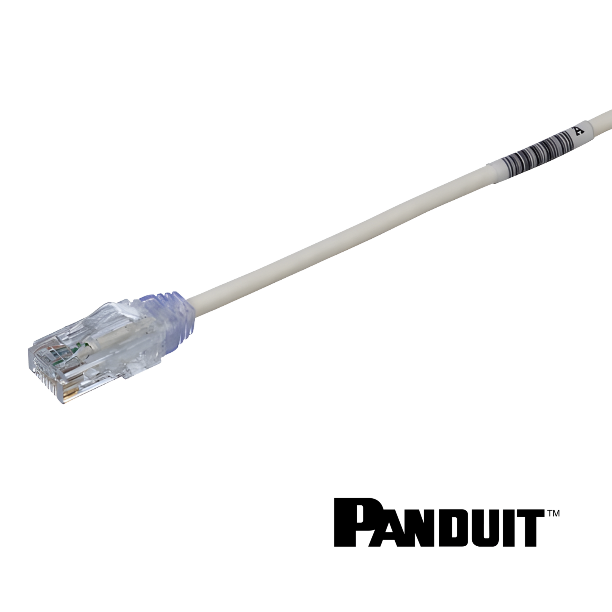 Image of PANDUIT Cat6 28AWG Small Diameter Patch Cord | UTP | Off White | Selector (Cat6 28AWG Small Diameter Patch Cord  UTP  Off White)
