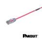 Image of PANDUIT Cat6 28AWG Small Diameter Patch Cord | UTP | Pink (Cat6 28AWG Small Diameter Patch Cord  UTP Pink)