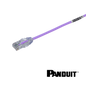 Image of PANDUIT Cat6 28AWG Small Diameter Patch Cord | UTP | Violet (Cat6 28AWG Small Diameter Patch Cord  UTP Violet)