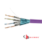 Image of Siemon Cat6a F/FTP Shielded 23awg Copper Cable Euroclass CCA 305m Violet (Cat6a FFTP Shielded 23awg Copper Cable Euroclass CCA Violet)