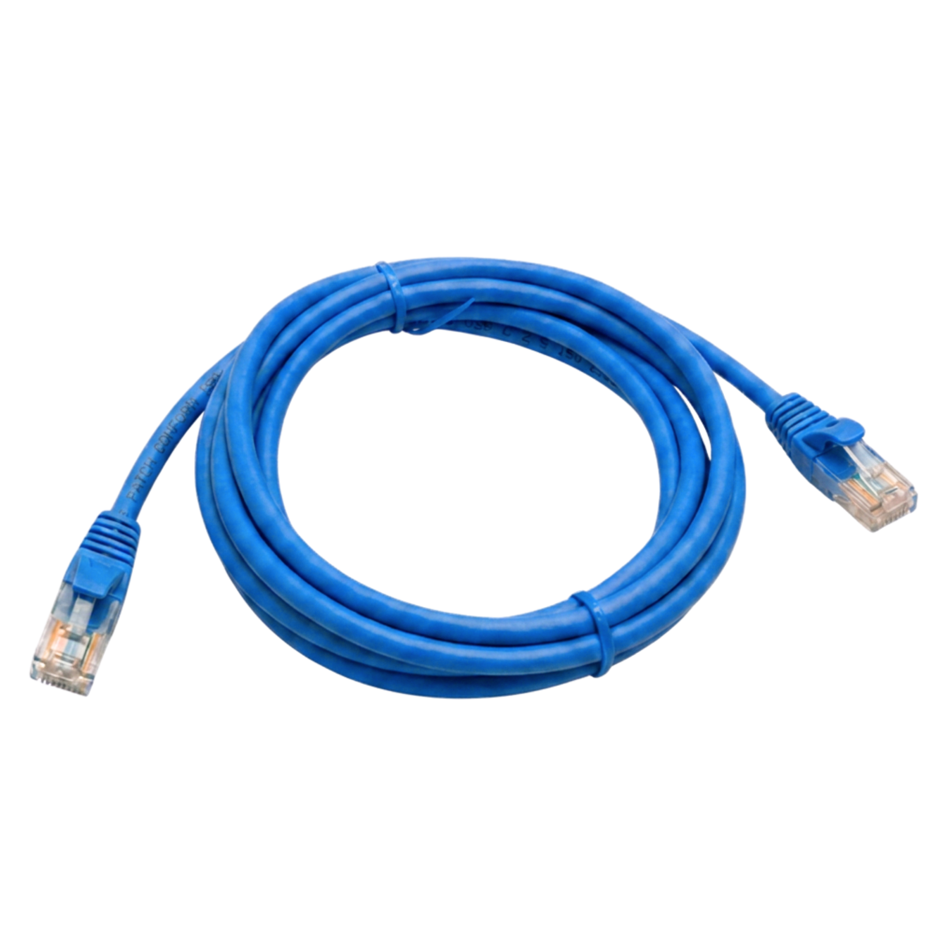 Image of Cat 6A Shielded Patch Cord | LSZH | FTP | Blue (NN6APL0.5BE)