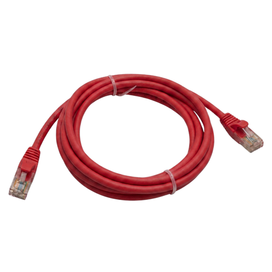 Image of Cat 6A Shielded Patch Cord | LSZH | FTP | Red (NN6APL0.5RD)