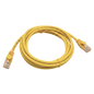 Image of Cat 6 Unshielded Patch Cord | LSZH | UTP | Yellow (NN6PL0.5YW)