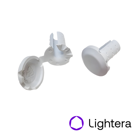 Image of InvisiLight® MDU Pack of 100 Wall Plugs and Caps