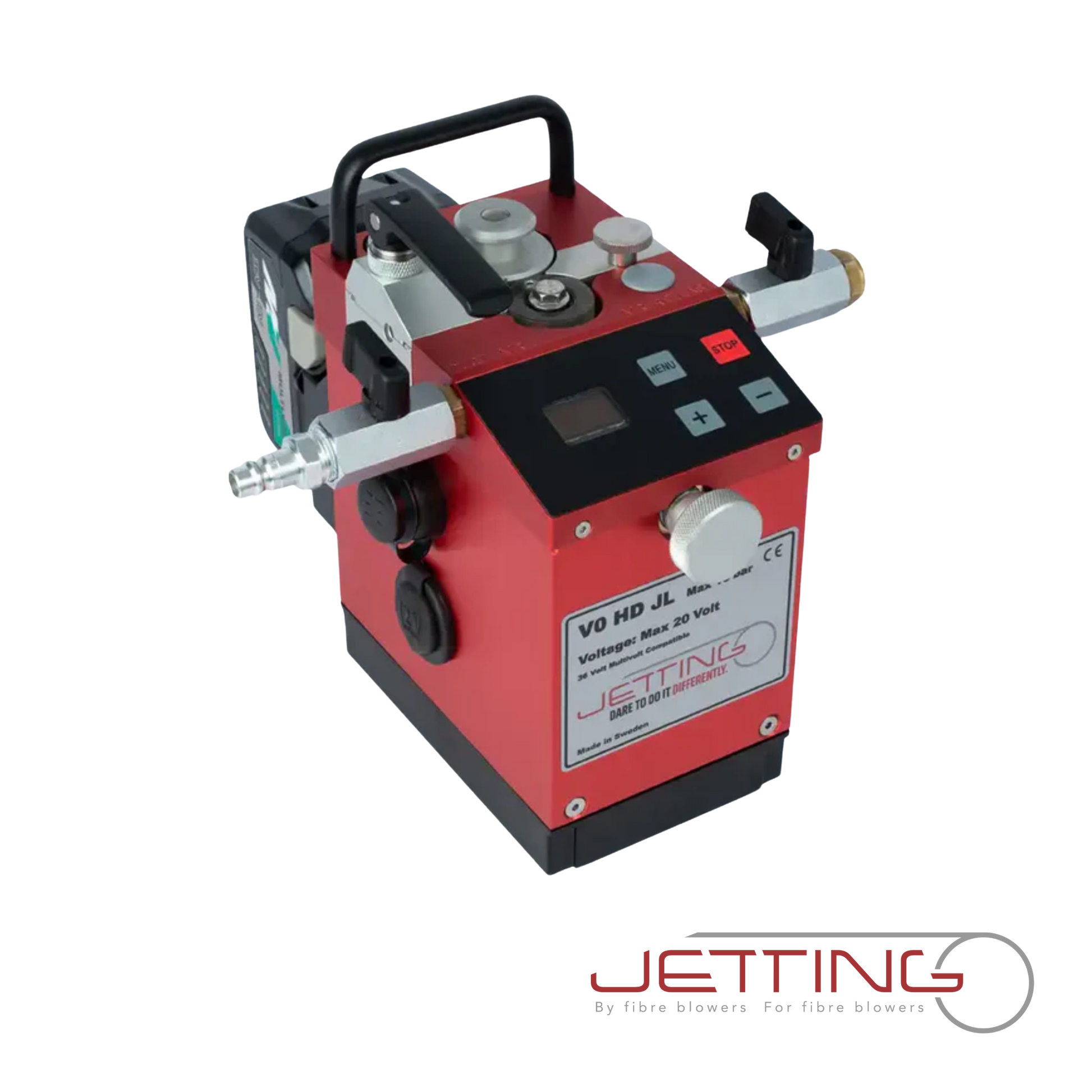 Image of Jetting V0 HD Compact FTTx Blowing Machine with JetLogger (JET-V0-HD-JL-NB)