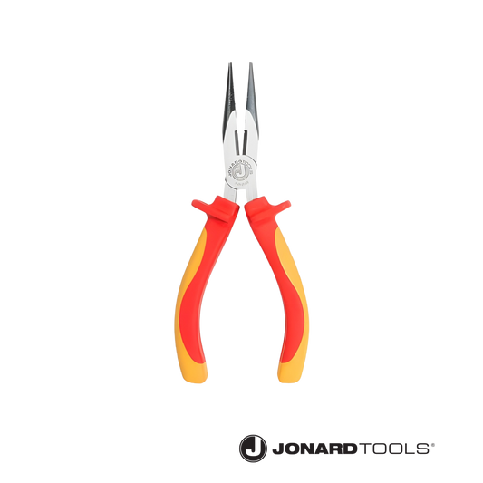 Image of Jonard Insulated Long Nose Pliers 6 1/2" (JT-INP-2065)