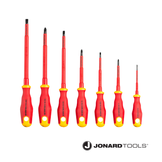 Image of Jonard 7 Piece Insulated Screwdriver Kit (JT-TK-70INS)