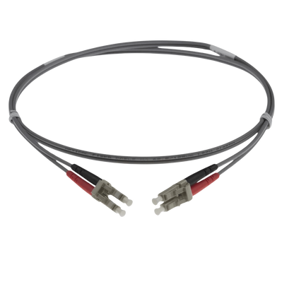 Image of NENCO OM1 LC Fibre Optic Patch Lead | Grey | Selector (LC-LC OM1 FIBRE OPTIC PATCH CORD GREY)