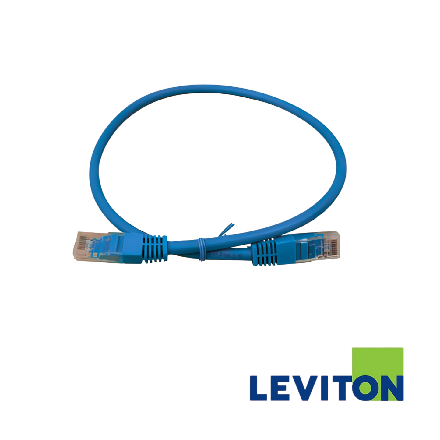 Image of LEVITON Cat6A Shielded Patch Cord | S/FTP (LEVITON Cat6A Shielded Patch Cord SFTP Blue)