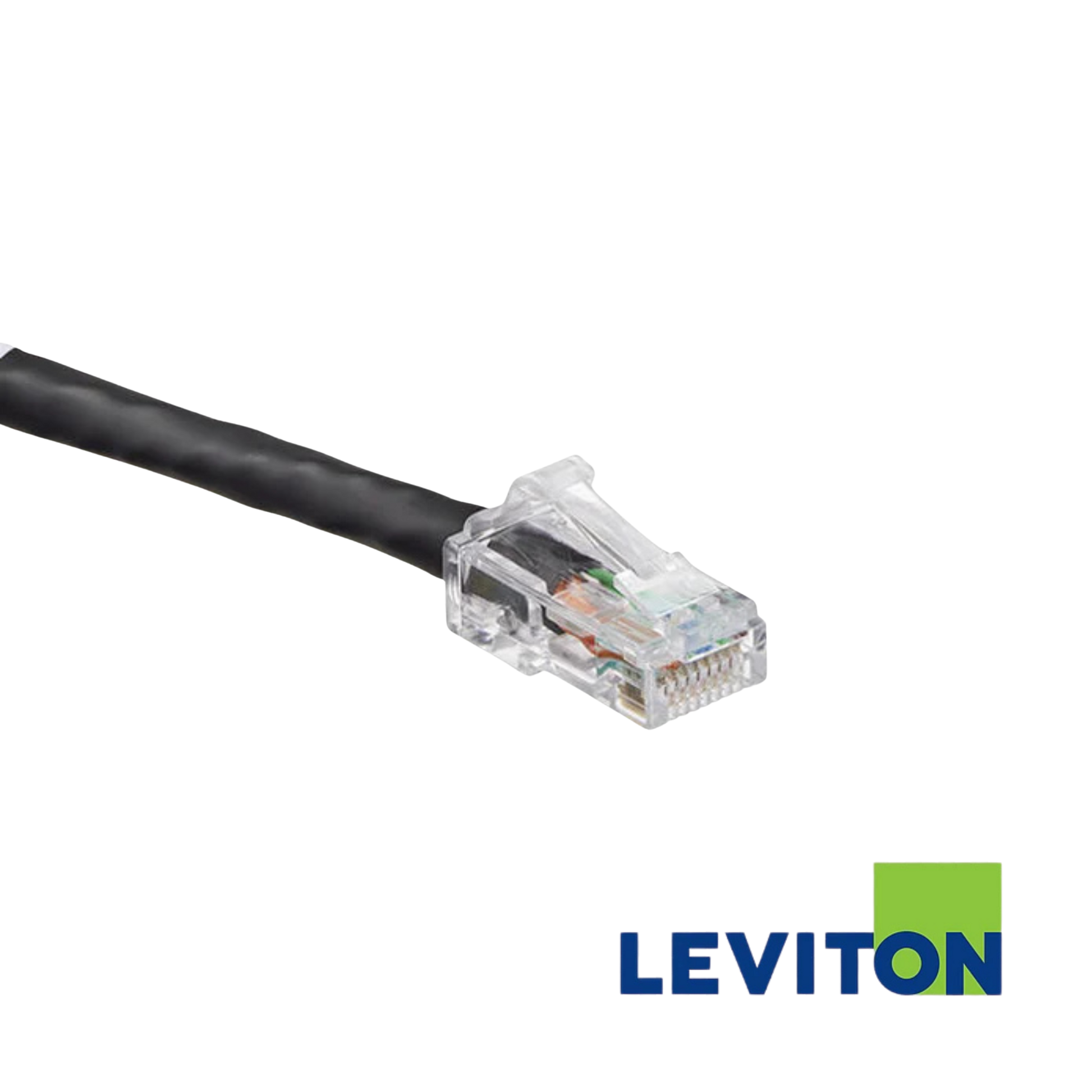 Image of LEVITON Cat6 Unshielded Patch Cord | 0.5m | Selector (LEVITON Cat6 Unshielded Patch Cord Black)