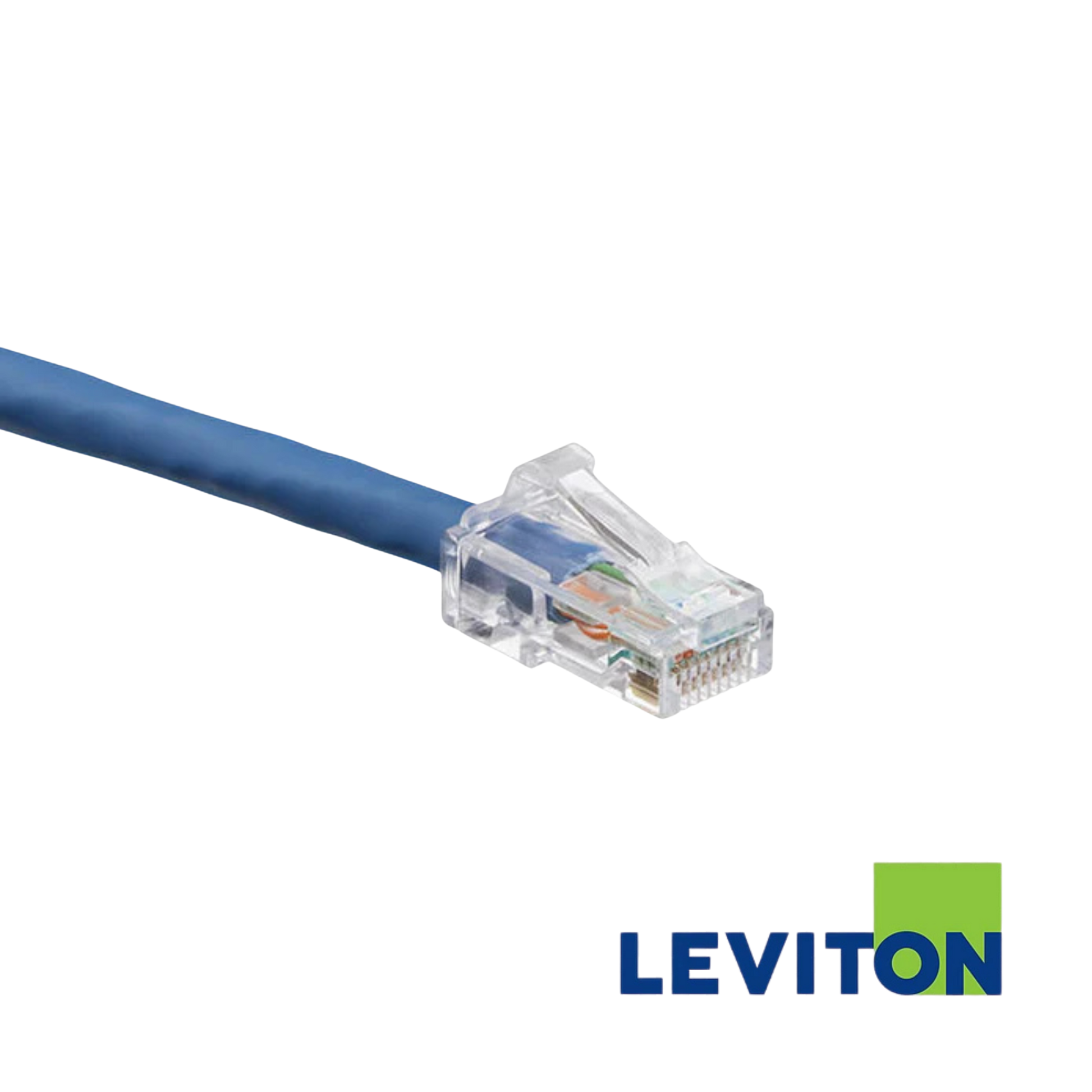 Image of LEVITON Cat6 Unshielded Patch Cord | 0.5m | Selector (LEVITON Cat6 Unshielded Patch Cord Blue)