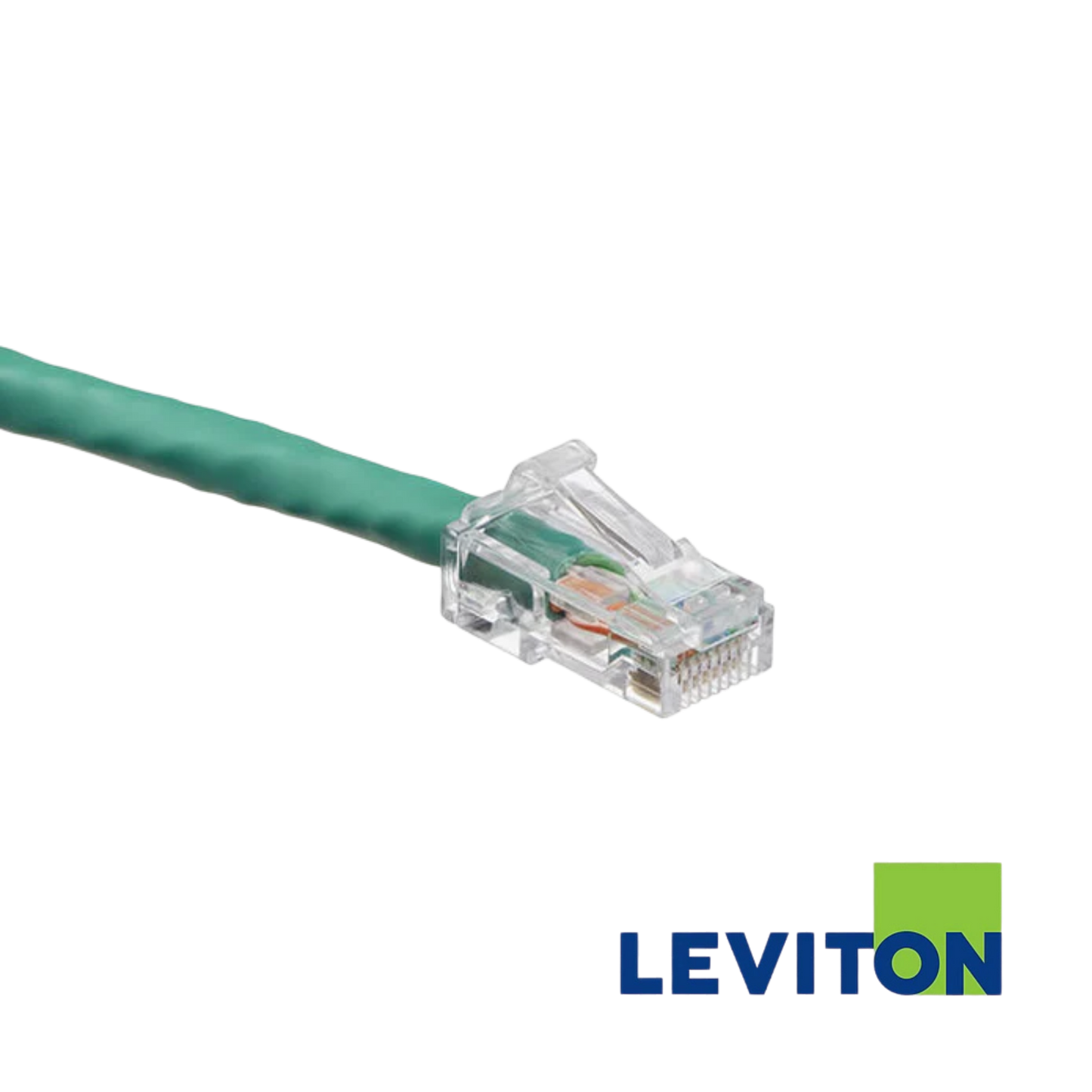 Image of LEVITON Cat6 Unshielded Patch Cord (LEVITON Cat6 Unshielded Patch Cord Green)