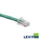 Image of LEVITON Cat6 Unshielded Patch Cord (LEVITON Cat6 Unshielded Patch Cord Green)