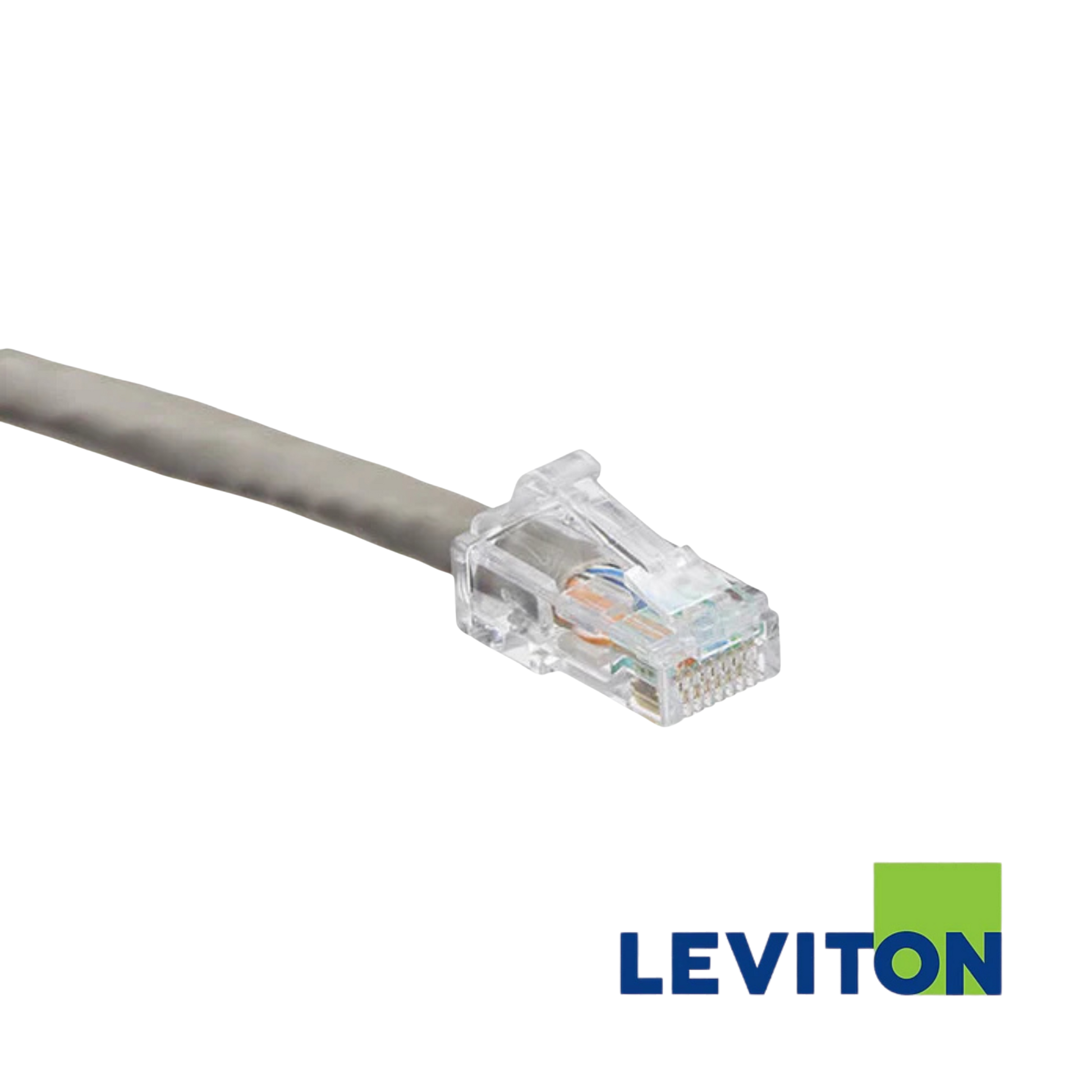 Image of LEVITON Cat6 Unshielded Patch Cord | 0.5m | Selector (LEVITON Cat6 Unshielded Patch Cord Grey)