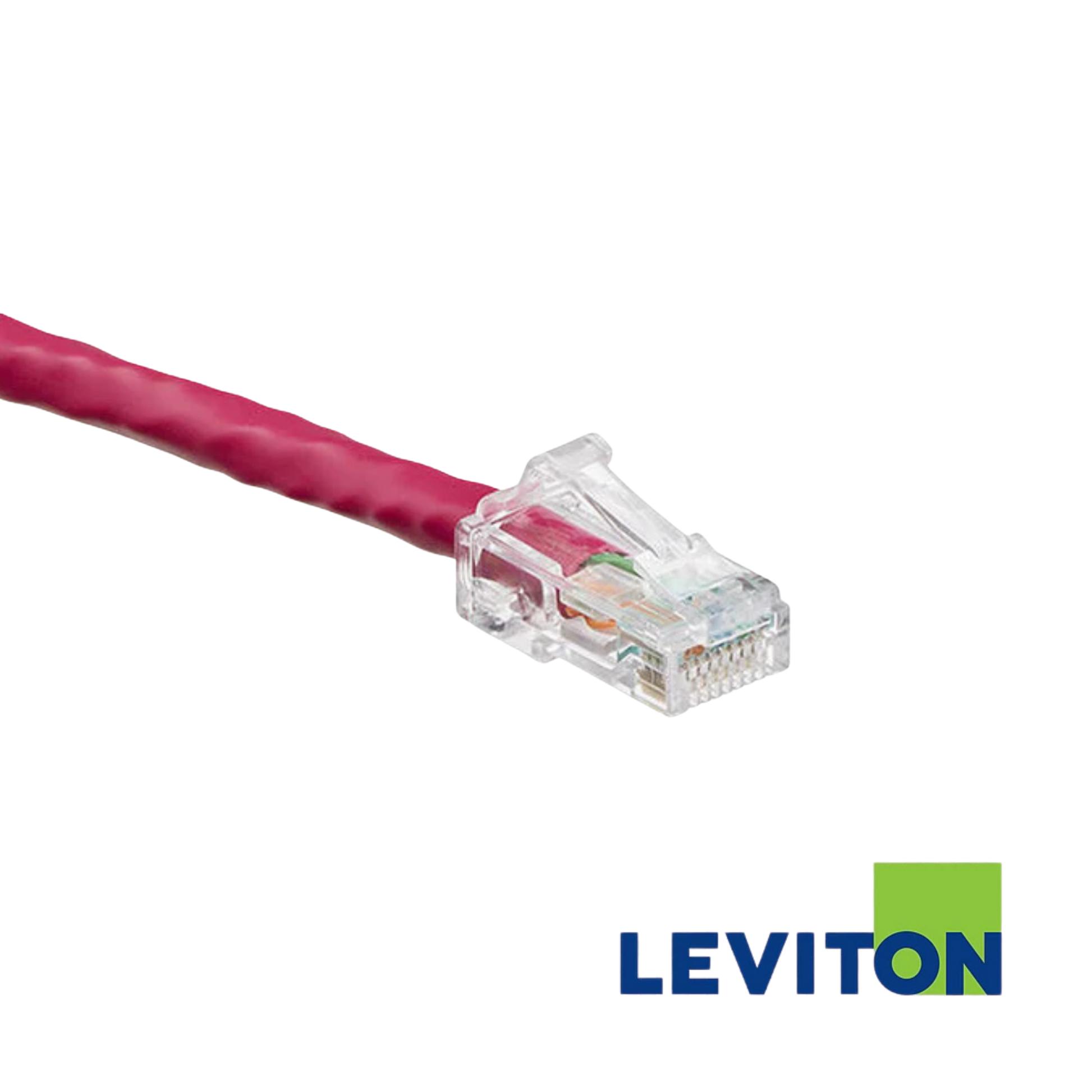 Image of LEVITON Cat6 Unshielded Patch Cord (LEVITON Cat6 Unshielded Patch Cord Red)