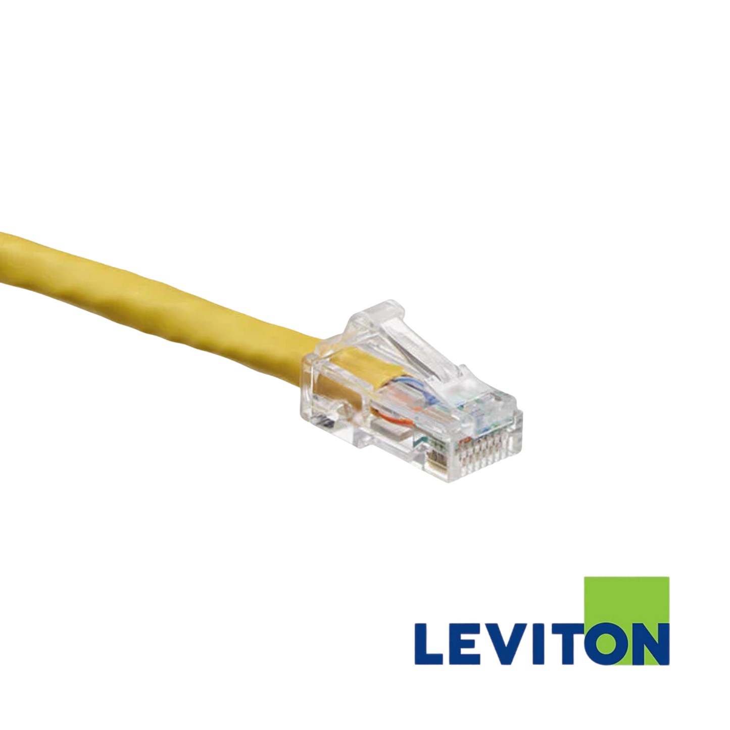 Image of LEVITON Cat6 Unshielded Patch Cord | 0.5m | Selector (LEVITON Cat6 Unshielded Patch Cord Yellow)