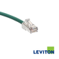 Image of LEVITON Cat 6 UTP High-Flex Patch Cord (LEVITON Cat 6A UFTP High-Flex Patch Cord Green)