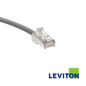 Image of LEVITON Cat 6 UTP High-Flex Patch Cord (LEVITON Cat 6A UFTP High-Flex Patch Cord Grey)