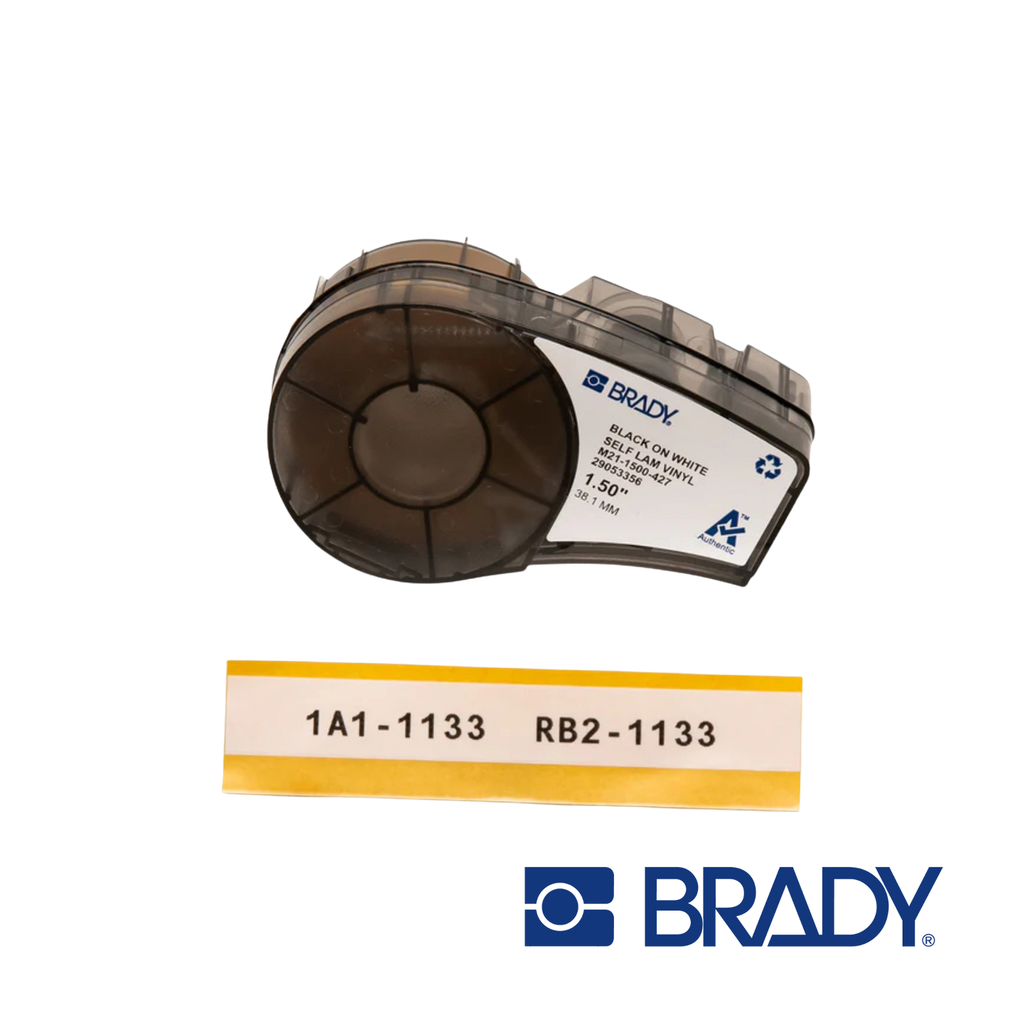 Image of BRADY M211 and M210 Self-Laminating Vinyl Wire and Cable Labels (M21-1500-427)