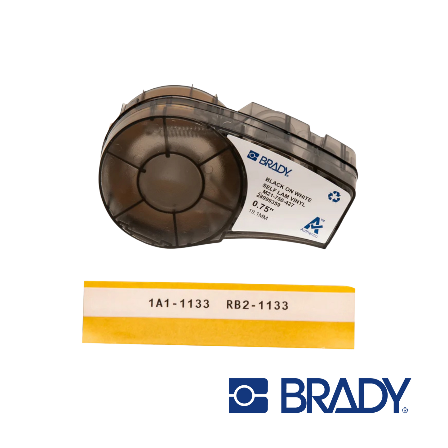 Image of BRADY M211 and M210 Self-Laminating Vinyl Wire and Cable Labels (M21-750-427)