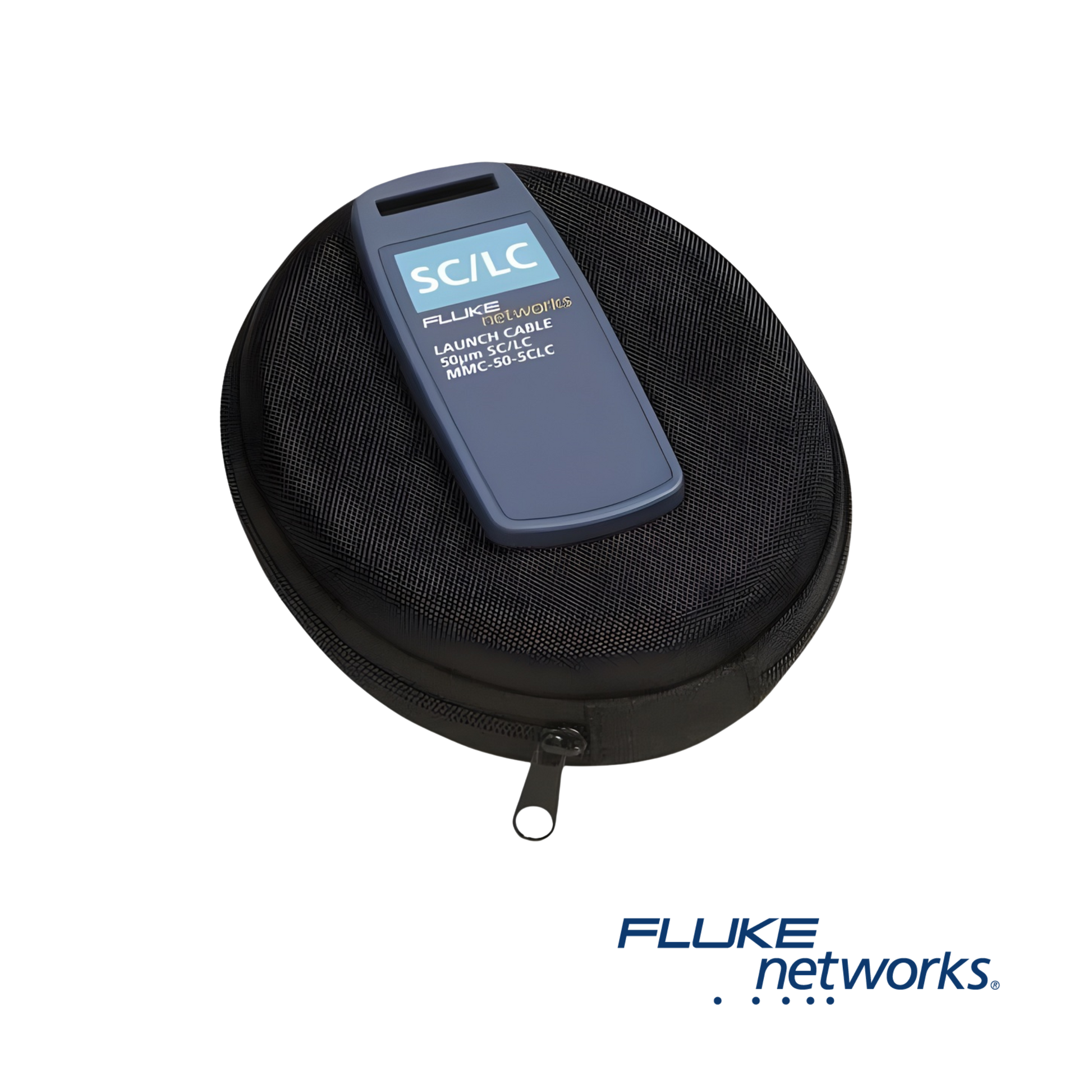 Image of Fluke Networks Multimode SC-LC 160metre Launch Lead with Metal Connector (LC) (MMC-50-SCLC-M)