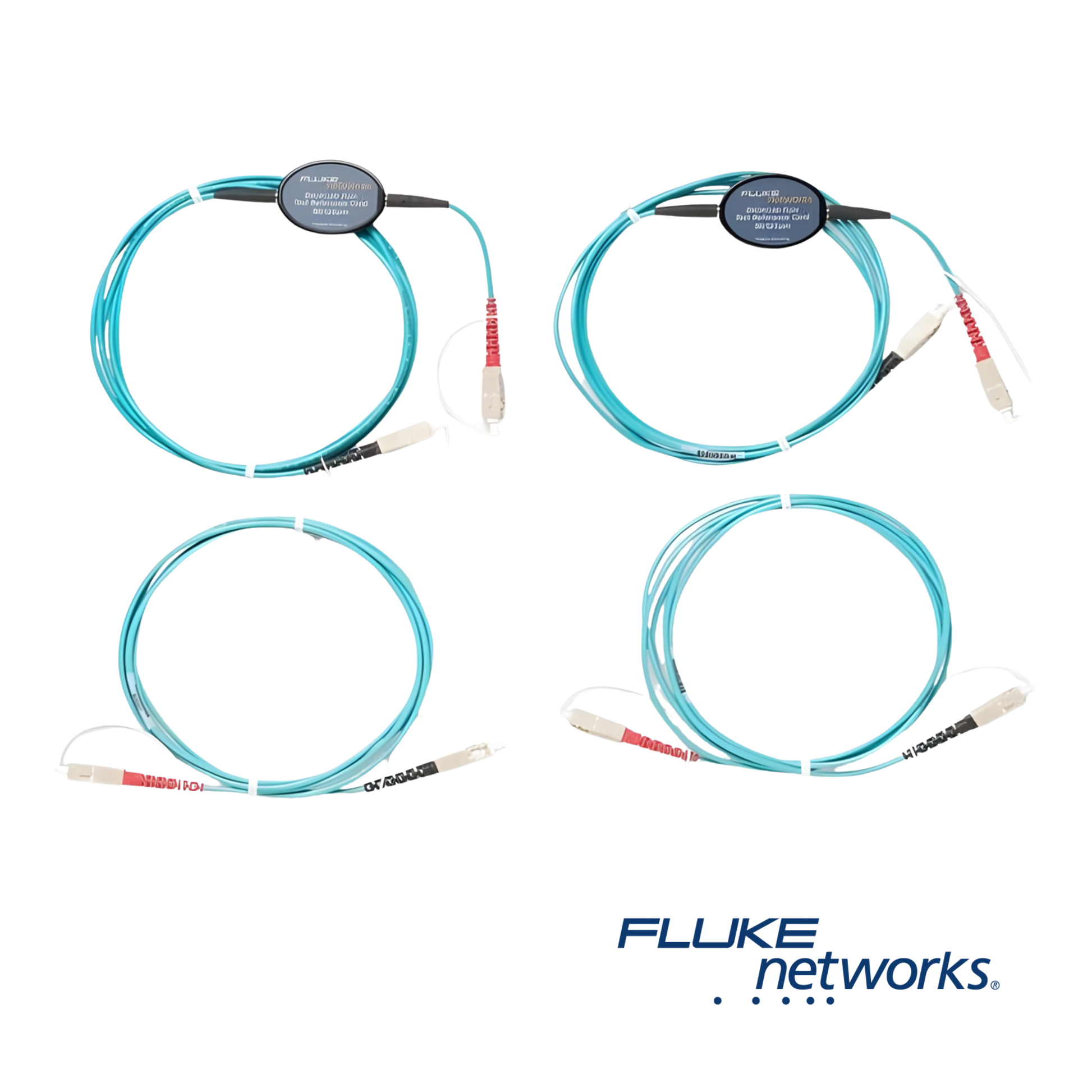 Image of Fluke Multimode 50um Encircled Flux SC-SC Test Reference Cord Kit (MRC-50EFC-SCSCKIT)