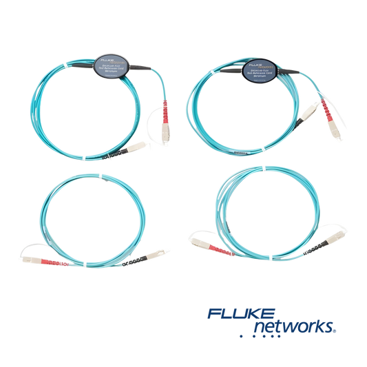 Image of Fluke Multimode 50um Encircled Flux SC-SC Test Reference Cord Kit (MRC-50EFC-SCSCKIT)
