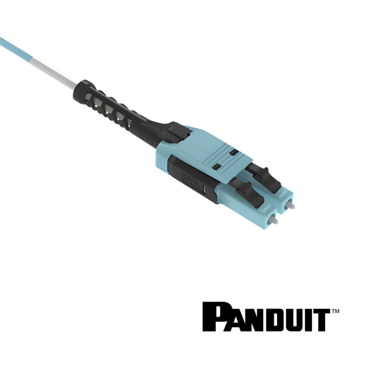 Image of PANDUIT Opti-Core® OM4 LC Uniboot Pull-Boot Duplex Fibre Optic Patch Cord | Selector (Opti-Core®OM4 LC Uniboot Pull-Boot Duplex Fibre Optic Patch Cord)