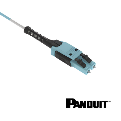 Image of PANDUIT Opti-Core® OM4 LC Uniboot Pull-Boot Duplex Fibre Optic Patch Cord (Opti-Core®OM4 LC Uniboot Pull-Boot Duplex Fibre Optic Patch Cord)