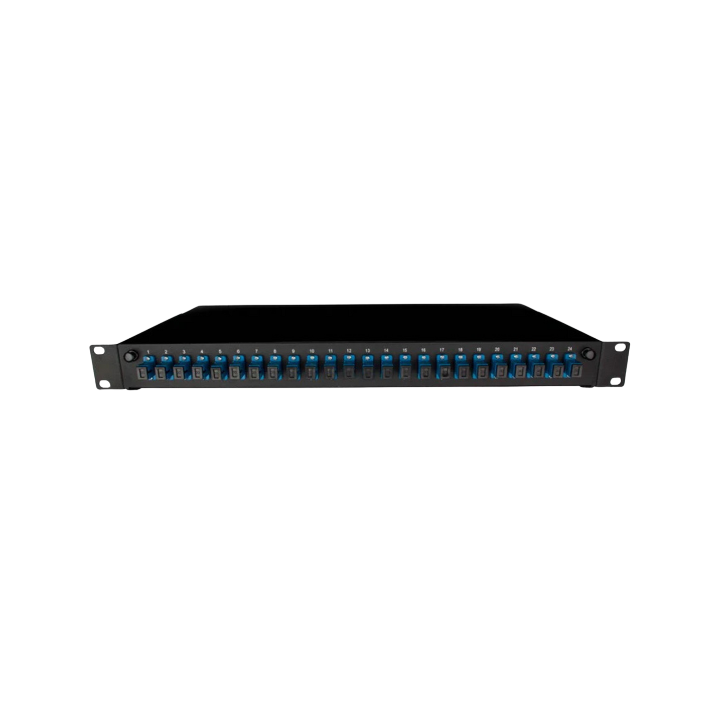 Networks Centre Front Sliding Fibre Optic Patch Panels | 1RU